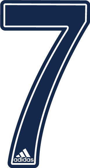 Adidas 8-inch Number - Navy